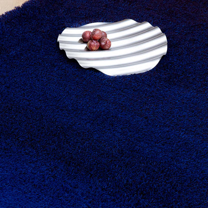 Fusion Blue Shaggy Carpet