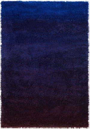 Fusion Blue Shaggy Carpet