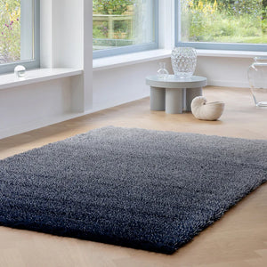 Fusion Silver Shaggy Carpet