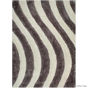 Grey & Beige Shaggy Carpet