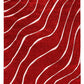 Wave Red Shaggy Carpet
