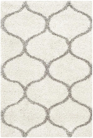 Ivory Moroccan Shaggy Carpet