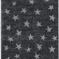 Dark Grey Little Star Shaggy Carpet