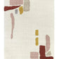 Tiraan White Multicolour Shaggy Carpet