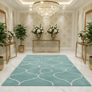 Wave Shaggy Carpet & Rug