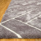 Silistel Grey Shaggy Carpet