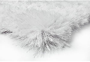 Fragen White Shaggy Carpet