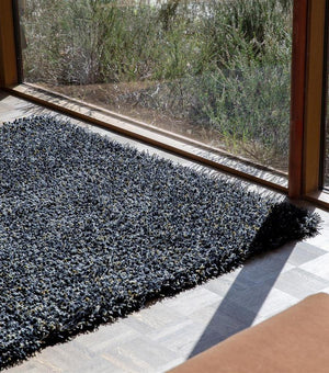 Ombre Blue Shaggy Carpet