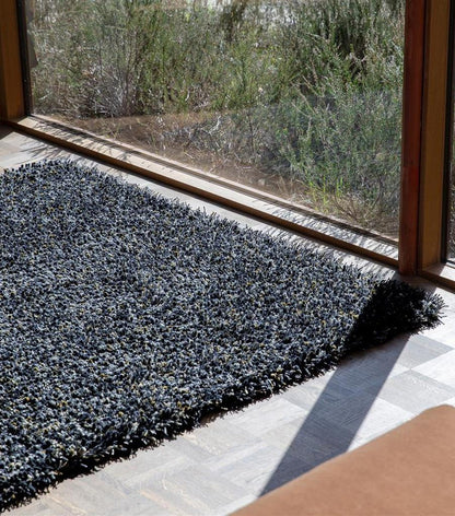 Ombre Blue Shaggy Carpet