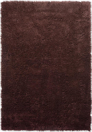 Ombre Burgundy Shaggy Carpet