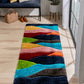 Wave Multicolor Shaggy Carpet