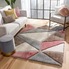 Selina Multicolor Shaggy Carpet