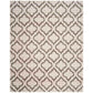 Sage Moroccan Ivory & Grey Shaggy Carpet