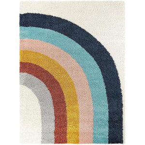 Rainbow Shaggy Carpet