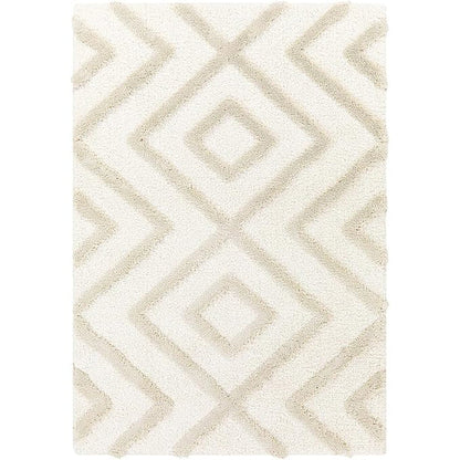 Emilia Ivory Shaggy Carpet