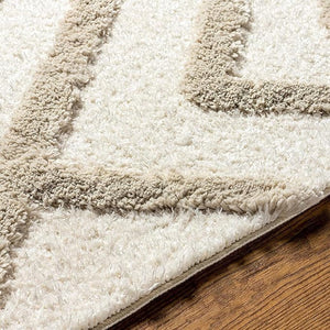 Emilia Ivory Shaggy Carpet