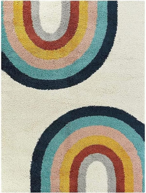 Double Rainbow Shaggy Carpet