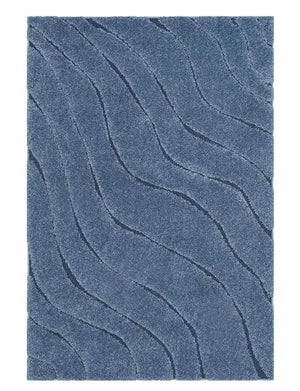 Drusden Blue Shaggy Carpet