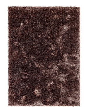 Aristo Dark Brown Shaggy Carpet
