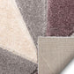 Brown & Grey  Shaggy Carpet