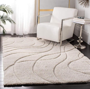Delta Ivory Shaggy Carpet