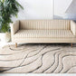 Swirl Light Beige Shaggy Carpet