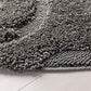 Embossed Grey Shaggy Carpet
