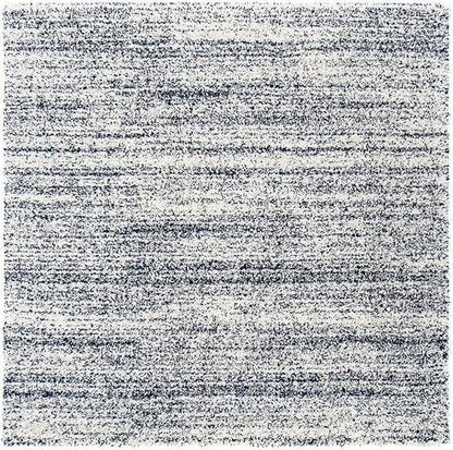 Henry White & Blue Mix Shaggy Carpet