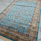 Blue Persian Silk Carpet