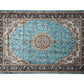 Blue Persian Silk Carpet