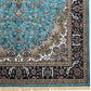 Blue Persian Silk Carpet