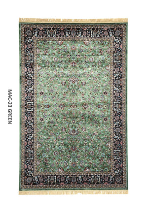 Green Persian Silk Carpet