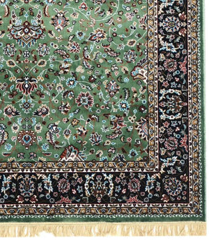 Green Persian Silk Carpet