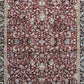 Burgundy Persian Silk Carpet