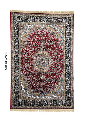 Red Persian Silk Carpet