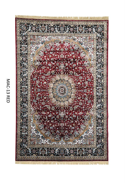 Red Persian Silk Carpet