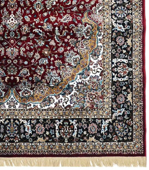 Red Persian Silk Carpet