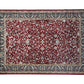 Rich Red Persian Silk Carpet