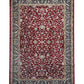 Rich Red Persian Silk Carpet