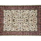 Rich Cream Persian Silk Carpet