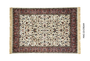 Rich Cream Persian Silk Carpet