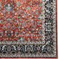 Rust Persian Silk Carpet