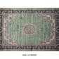 Green Persian Silk Carpet