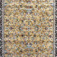 Gold Persian Silk Carpet