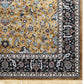 Gold Persian Silk Carpet