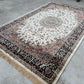 Cream Persian Silk Carpet