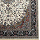 Cream Persian Silk Carpet
