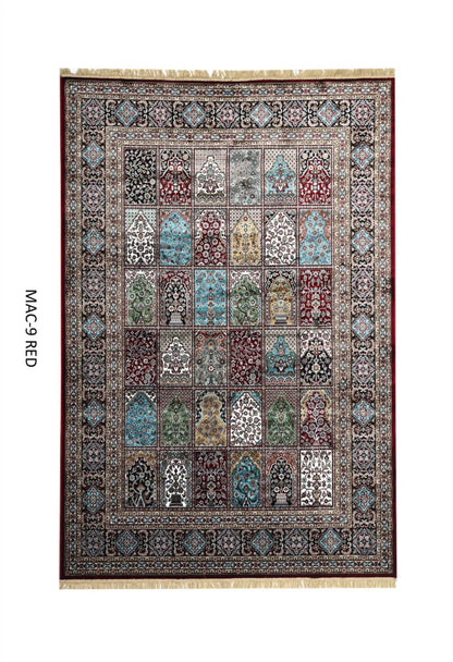 Red Persian Silk Carpet