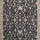 Black Persian Silk Carpet