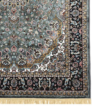 Gray Persian Silk Carpet